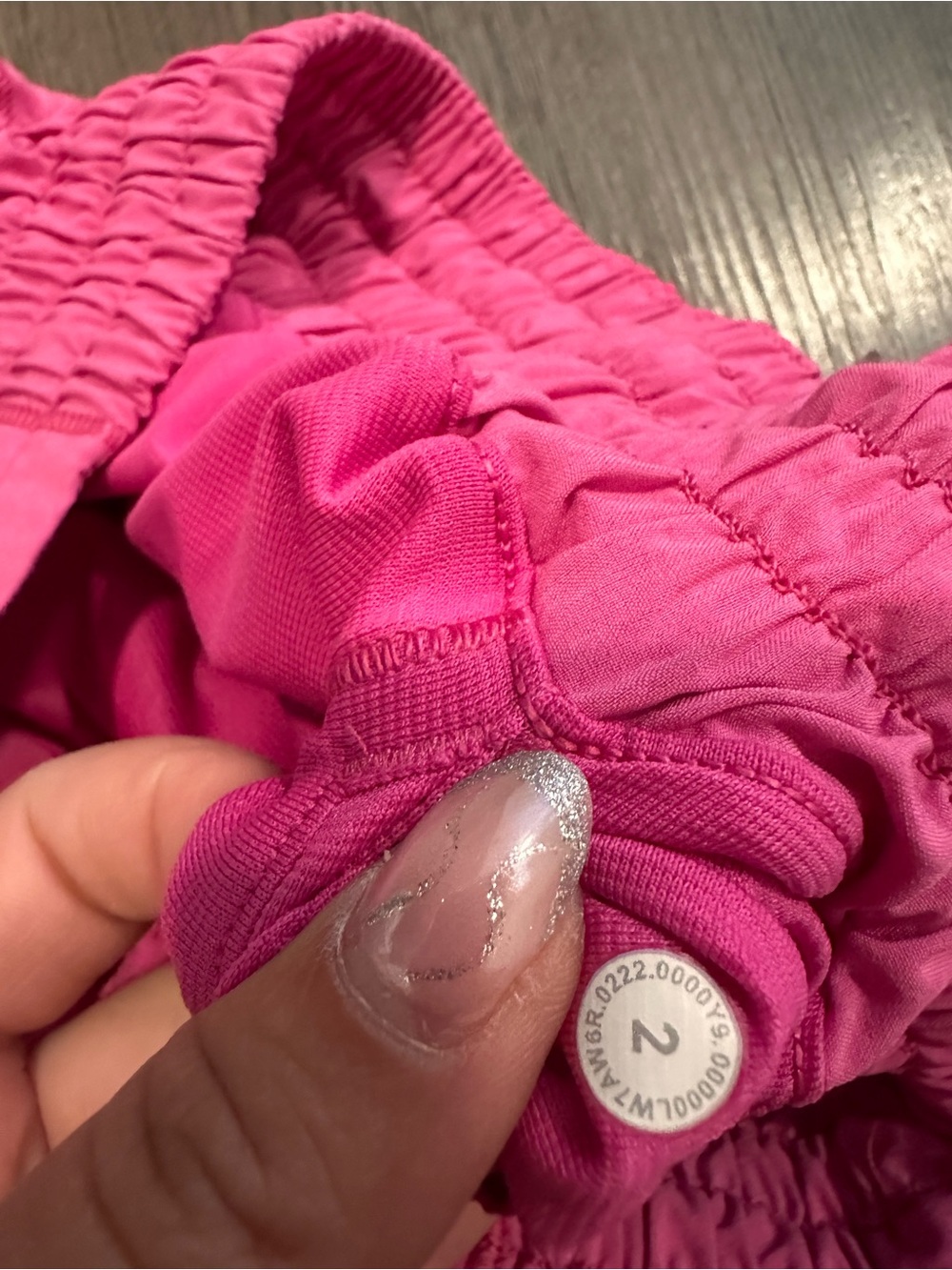 lululemon athletica Hot Pink hotty hot shorts - Picture 3 of 3